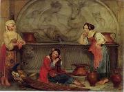 Arab or Arabic people and life. Orientalism oil paintings  408, unknow artist